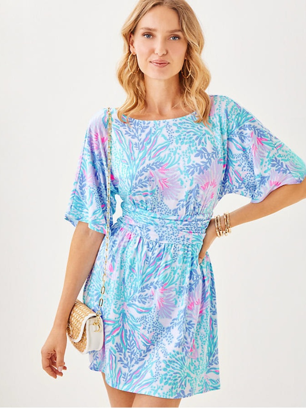 Lilly Pulitzer Parigi Boat Neck Romper - Picture 3 of 3